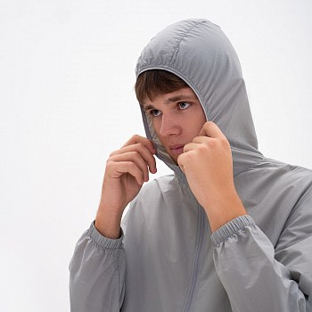 AFDU361-5 Ветровка Sports Life серая