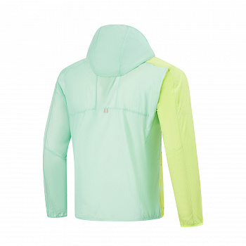 AFDU387-3 Ветровка Running зелёная