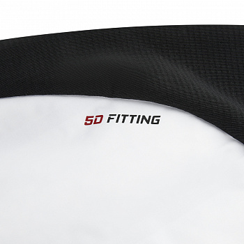 AJMW063-2 Куртка Jogging белый / черный