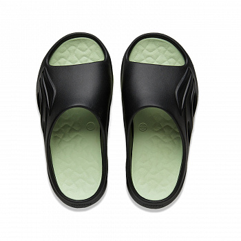 YKOU002-3 LIFESTYLE YOUTH SLIPPERS Black