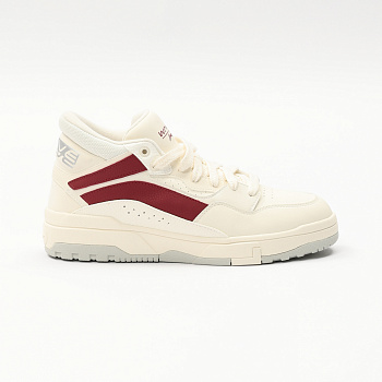 AGCU159-1 Кеды утепленные повседневные Wave Mid Fleece светло-серые