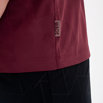 ATSU351-5 Футболка Wade бордовая