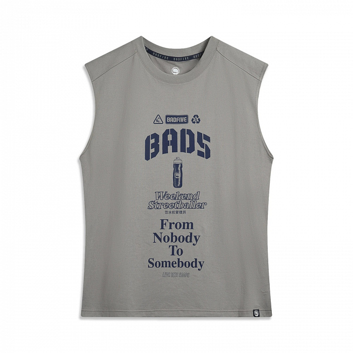 AVSV013-3 Майка Bad5 Off-Court серый