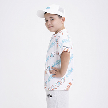 YHSU105-1 Футболка Basketball белая