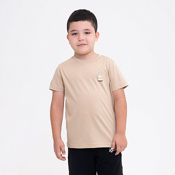 YHSU127-5 Футболка Outdoor коричневая