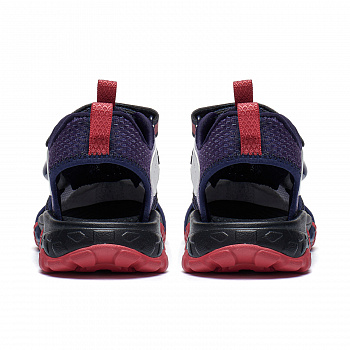 YKUT006-1 Lifestyle Youth Sandals Standard White/Maritime Blue