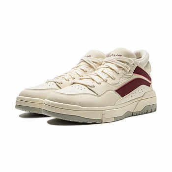 AGCU159-1 Кеды утепленные повседневные Wave Mid Fleece светло-серые