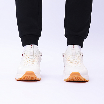 AGLV003-1 Кроссовки Soft Plus черно-белый