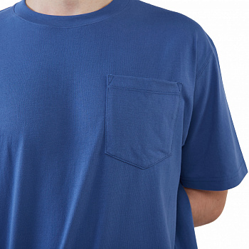 AHSU737-5 Футболка Lifestyle синяя