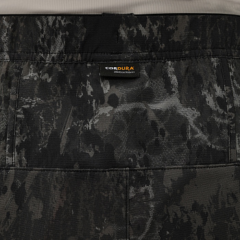 AKSV117-6 Шорты Workout черный / мультиколор