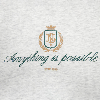 AWDW131-4 Толстовка Sports Style серый