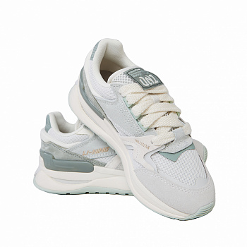 AGCU064-3 Кроссовки 001 Moment V2 зеленые