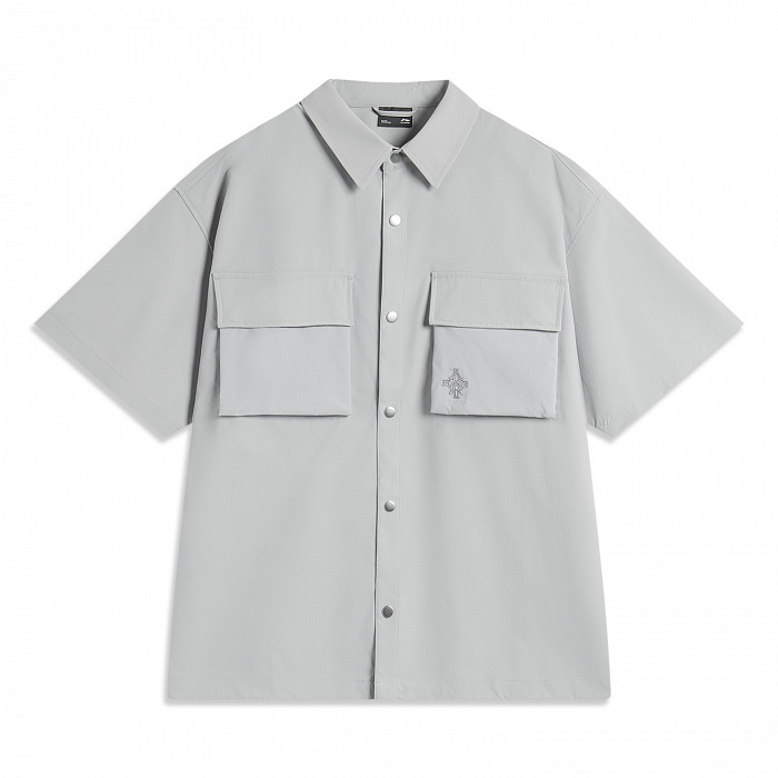 ASHU239-1 Рубашка Sports Life серая