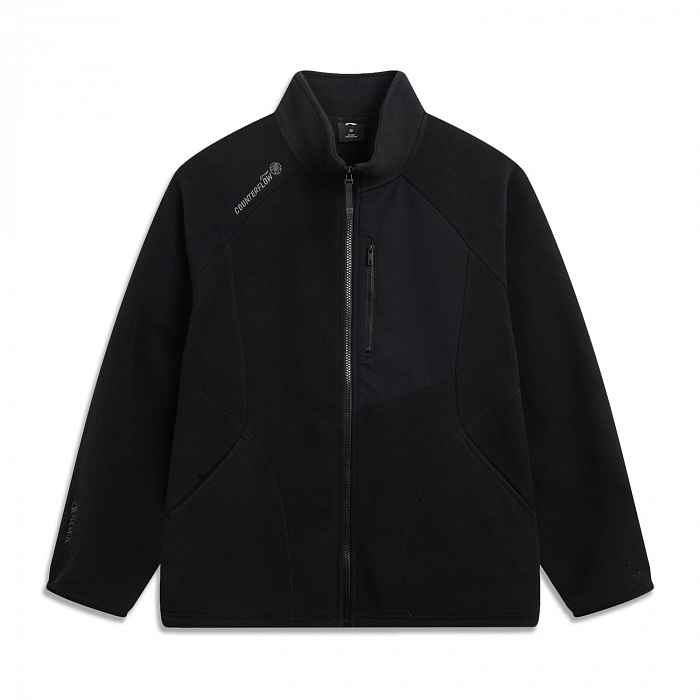 AWDV917-1 Свитшот из флиса Outdoor черный