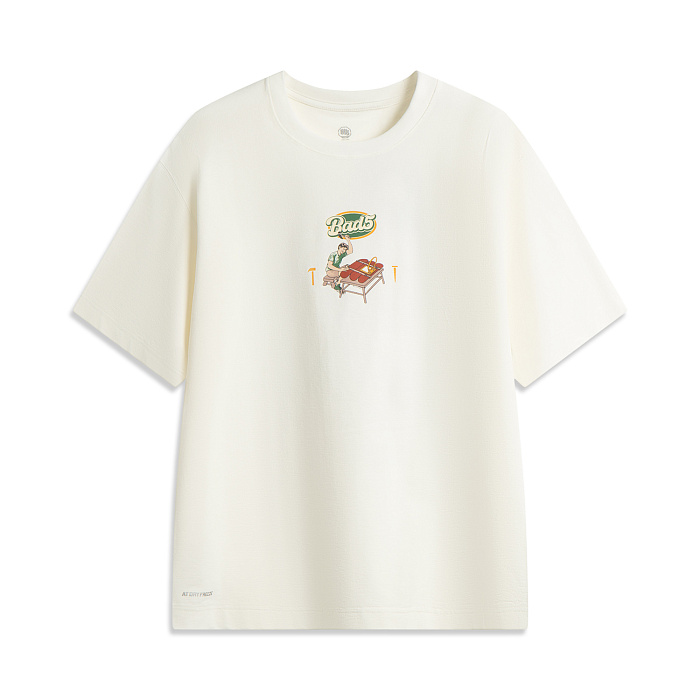 AHSV225-7 Футболка Bad5 Off-Court белый