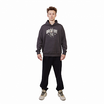 AWDU263-7 Худи Basketball серый