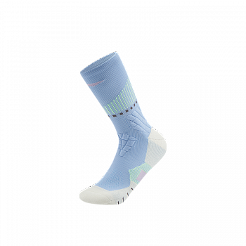 AWLV079-6 Носки высокие Professional Basketball голубой