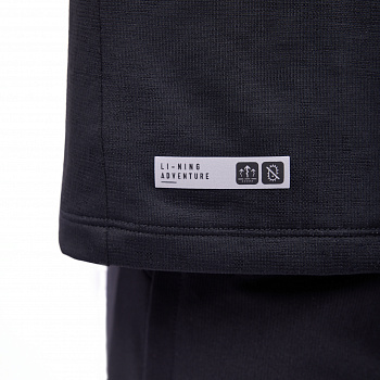 ATLV217-5 Лонгслив Trail Running черный