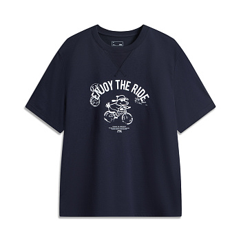 ATSV377-1 Футболка Cross голубой