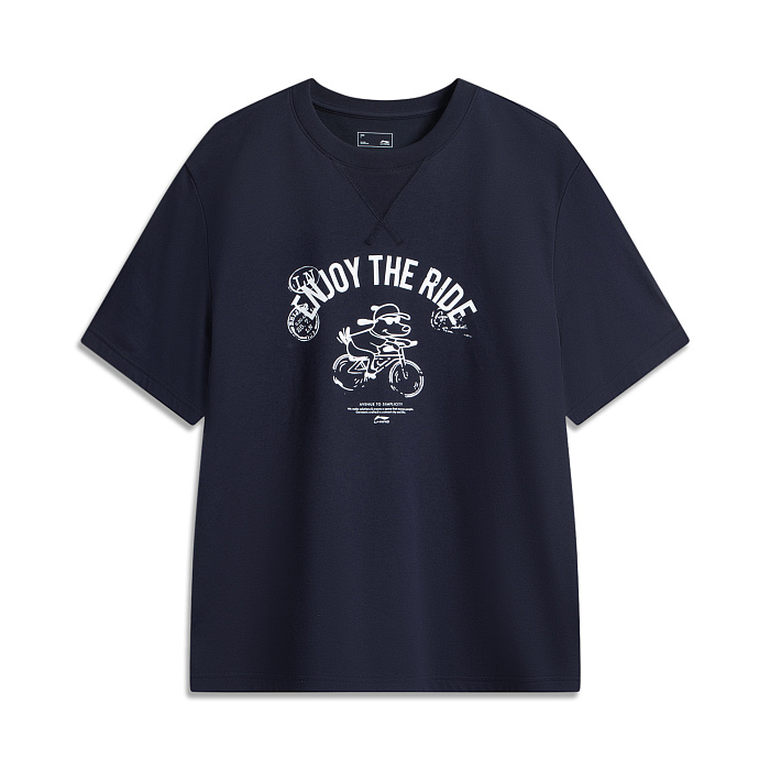 ATSV377-1 Футболка Cross голубой