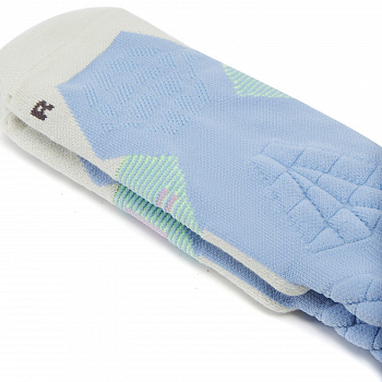 AWLV079-6 Носки высокие Professional Basketball голубой