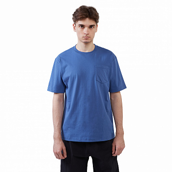 AHSU737-5 Футболка Lifestyle синяя