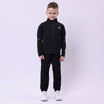 YFDU039-3 Professional Sports Knit Sports Coat Black