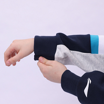 YWDU005-1 Sports Life Po Knit Top Navy Blazer