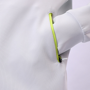 YFDU033-4 Professional Sports Knit Sports Coat Light Grey