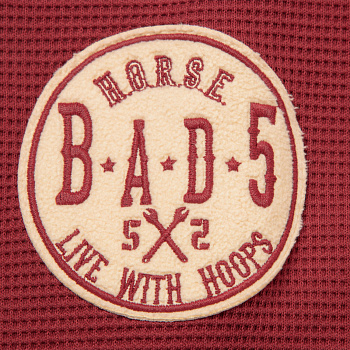 AWDW033-5 Толстовка Badfive Culture красный