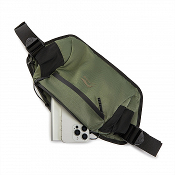 ABDV011-2 Поясная сумка зеленая