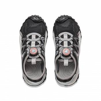 YKUU002-7 LIFESTYLE YOUTH SANDALS Black