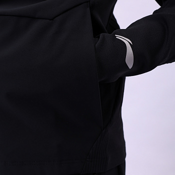 YFDU039-3 Professional Sports Knit Sports Coat Black