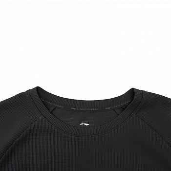 ATLW017-1 Лонгслив Jogging черный