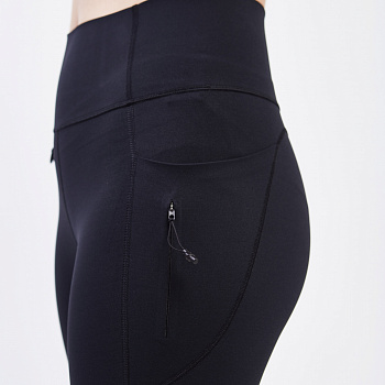 AULU016-5 Легинсы Fitness черные