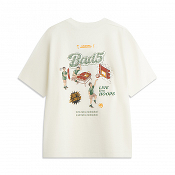 AHSV225-7 Футболка Bad5 Off-Court белый