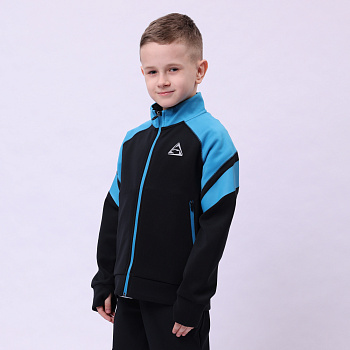 YFDU033-3 Professional Sports Knit Sports Coat Black