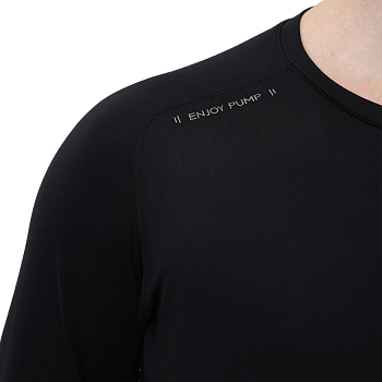 ATLW071-3 Лонгслив Workout черный