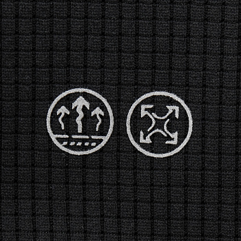 ATLW017-1 Лонгслив Jogging черный