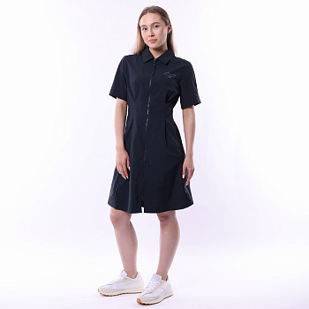 ASKV272-2 Платье Cross голубой