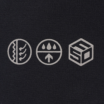 AFDW783-1 Ветровка Jogging черный