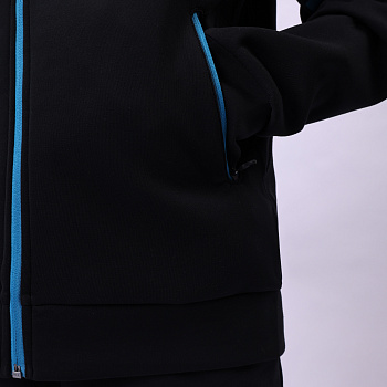 YFDU033-3 Professional Sports Knit Sports Coat Black