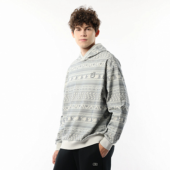 AAEU001-3 Худи Chinese Culture серая