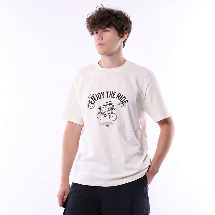 ATSV377-5 Футболка Cross белый