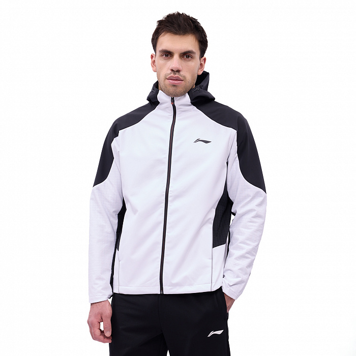 AFDVB55-4 Ветровка Jogging белый / черный