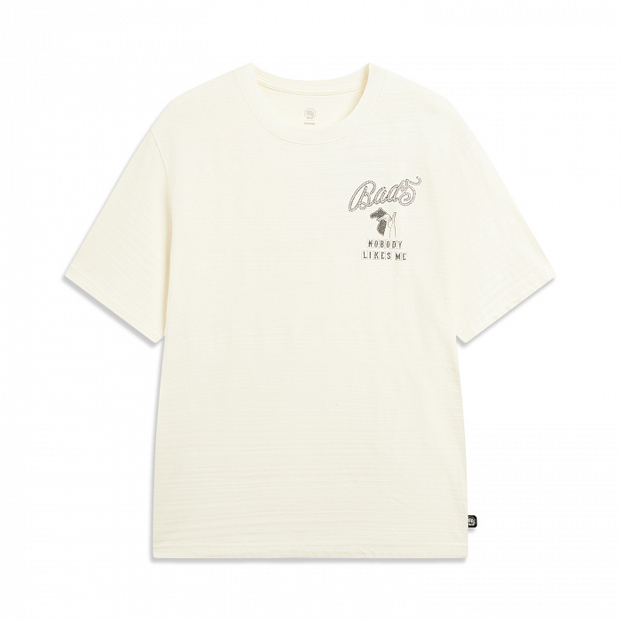 AHSW005-1 Футболка Badfive Culture бежевый