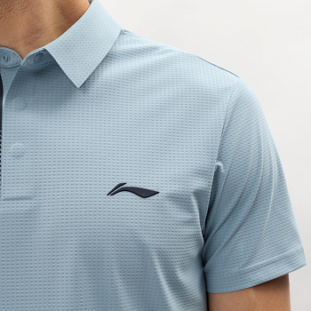 APLV035-5 Футболка-поло Essentials голубой