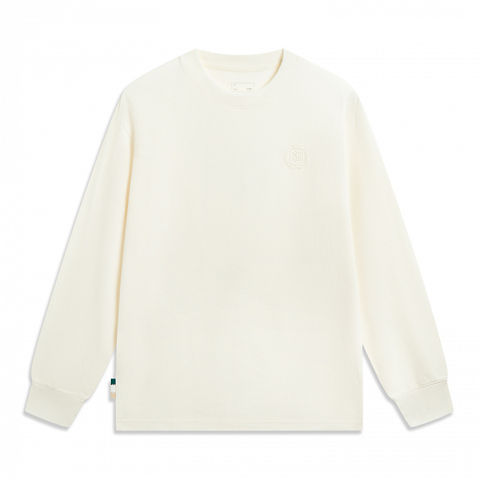 AHSW023-1 Лонгслив Sports Style бежевый