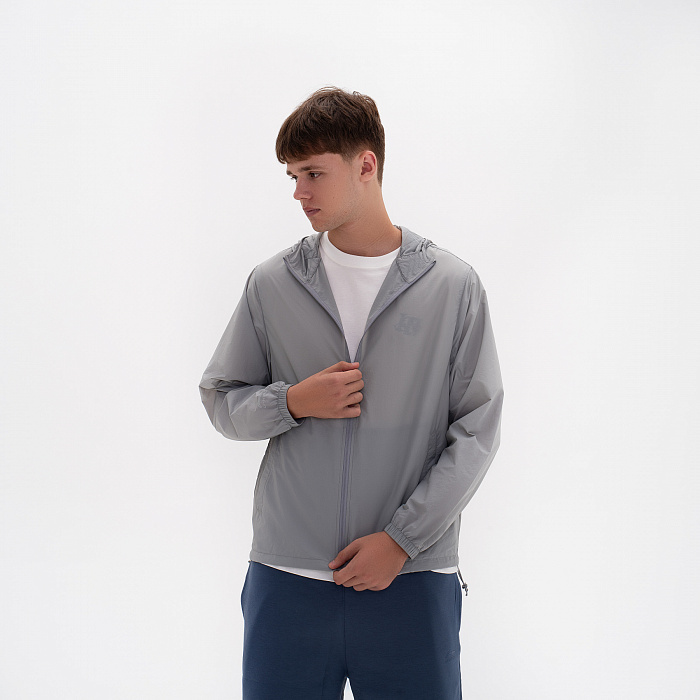 AFDU361-5 Ветровка Sports Life серая