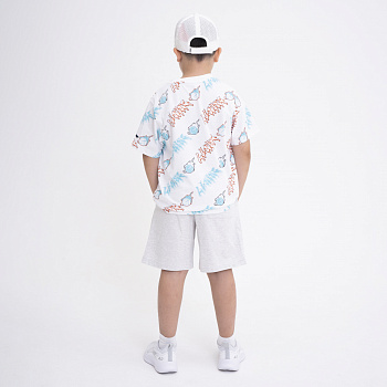 YHSU105-1 Футболка Basketball белая